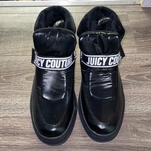 Juicy Couture Velcro closure Snow boots size 10